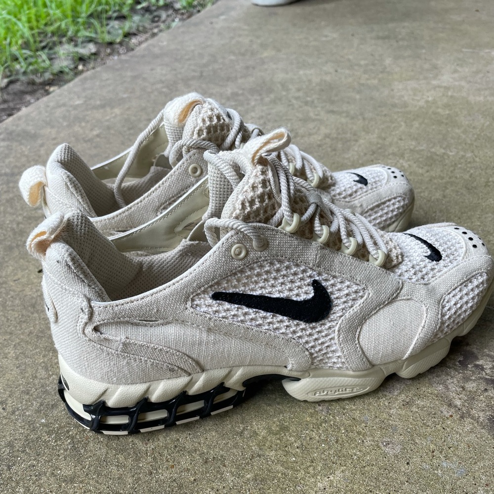 Nike Air Zoom Spiridon Cage 2 Stussy Fossil